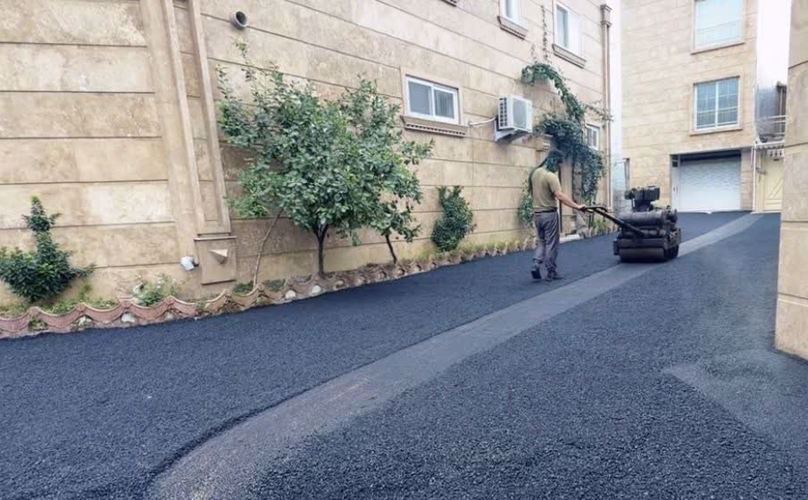نهضت آسفالت شهرداری آمل در ایستگاه جانبازان