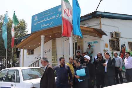 بازدید دادستان آمل از گرمخانه شهرداری آمل ؛ ساماندهی بی‌خانمان‌های اطراف پل روگذر هزارسنگر