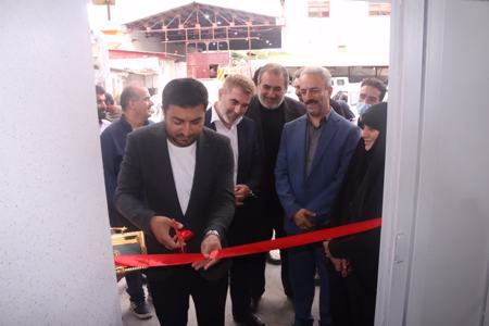 افتتاح اتاق فرماندهی عملیات و سالن ورزشی آتش نشانی شهرداری آمل در روزملی آتش نشانی