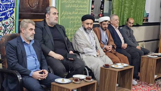 دیدار مردمی اعضای شورای اسلامی شهر و شهردار آمل با شهروندان محترم در مسجد ولیعصر (عج)