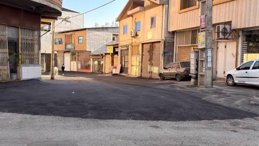 نهضت آسفالت شهری شهرداری آمل در بلوار بسیج